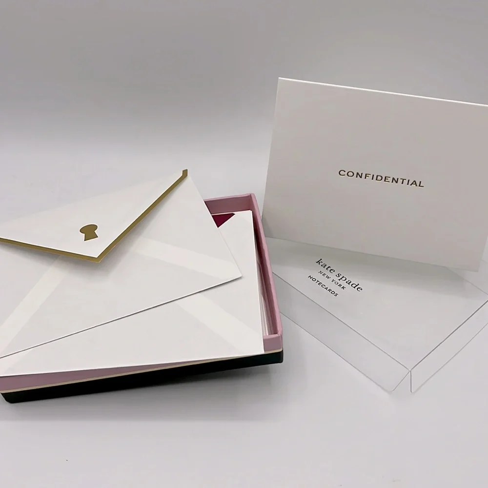 Kate Spade Confidential Note Card Set